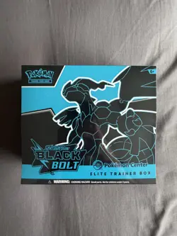 Black Bolt Elite Trainer Box ETB POKEMON CENTER - New and Sealed - Image 1