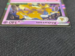 Alakazam Pokemon Mega Evolution Prerelease Stamped Promo 003 - Image 4