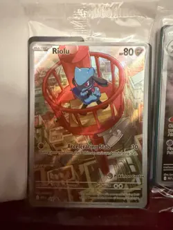 Alakazam 009 & Riolu 010 MEP Mega Evolution Pokemon Center ETB Promos - Sealed - Image 2