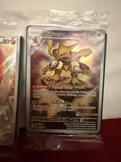 Alakazam 009 & Riolu 010 MEP Mega Evolution Pokemon Center ETB Promos - Sealed - Image 3