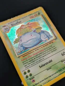 Pokemon TCG - Venusaur 15/102 Holo Rare Base Set 1999 - WOTC - GERMAN - See Desc - Image 1