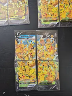 3 Pokemon Pikachu V-Union Complete Set Near Mint SWSH139 SWSH140 SWSH141 SWSH142 - Image 2