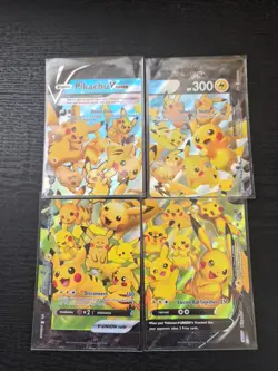 3 Pokemon Pikachu V-Union Complete Set Near Mint SWSH139 SWSH140 SWSH141 SWSH142 - Image 4