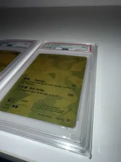 2013 Pokemon Legendary Treasures Reshiram #114 + Zekrom #115 PSA 9 MINT - Image 4