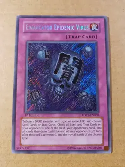 Eradicator Epidemic Virus FOTB-EN068 1st ed Secret Rare Yugioh MINT/NM see pics - Image 1