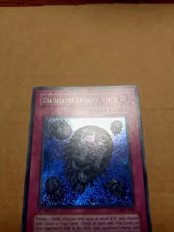Eradicator Epidemic Virus FOTB-EN068 1st ed Secret Rare Yugioh MINT/NM see pics - Image 5