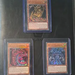 SDSA-EN042 Uria, EN043 EN044 Ultra Rare 1st Edition Mint YuGiOh Card - Image 1