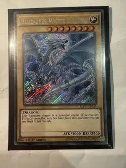 Blue-Eyes White Dragon MVP1-ENS55 | Secret Rare | Yu-Gi-Oh *MINT* - Image 1
