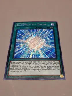 Yugioh! Gateway to Chaos - SHVA-EN058 - Secret Rare - 1st Edition NM - Image 1