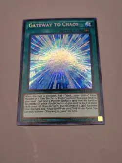 Yugioh! Gateway to Chaos - SHVA-EN058 - Secret Rare - 1st Edition NM - Image 2