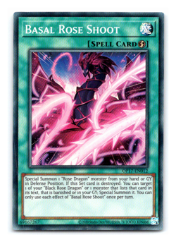 Basal Rose Shoot - OP17-EN012 - Super Rare - Yugioh - Image 1