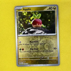Applin 138/191 Common Reverse Holo Surging Sparks Pokemon Card NM - Image 1