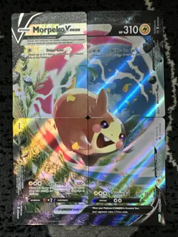 Pokemon Card Morpeko V-Union SWSh215-SWSH218 Promo Holo Rare NM - Image 1