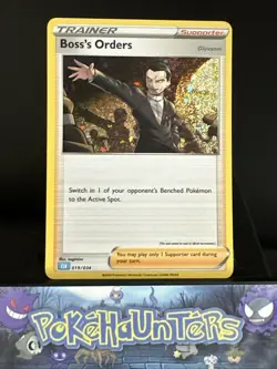 Pokemon Card Boss’s Orders CLB 019/034 Classic Collection 2023 Holo Rare NM - Image 1