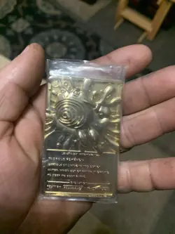 1999 Pokemon Burger King Poliwhirl 23Kt Gold Plated Limited Edition Card - Image 4