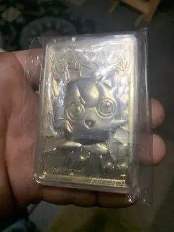 Jigglypuff Pokemon 23K Gold Plated Trading Card 1999 Burger King Limited Edition - Image 3