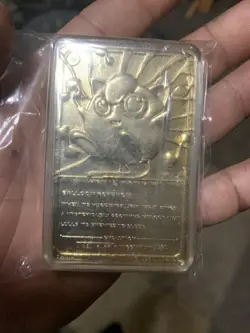 Jigglypuff Pokemon 23K Gold Plated Trading Card 1999 Burger King Limited Edition - Image 4