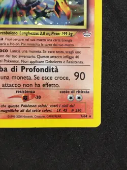 Ho-oh 7/64 holo 🔥 ITA 🇮🇹Neo Revelation☘Excellent/Near Mint Pokemon Card 📩 - Image 5