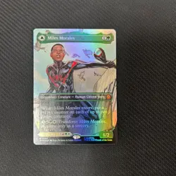 MTG Miles Morales / Ultimate Spider-Man M0234 Borderless Foil MTG Marvel English - Image 1