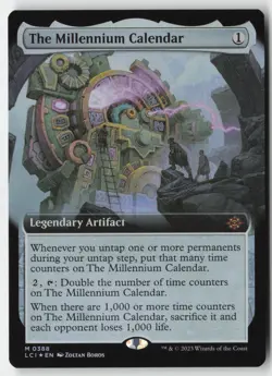 MTG - The Millennium Calendar (Extended Art) FOIL M LCI 388 - Image 1