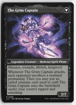 MTG - Throne of the Grim Captain R The Lost Caverns of Ixalan 266 LP-NM - Image 2