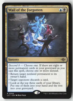 MTG - Wail of the Forgotten R The Lost Caverns of Ixalan 244 LP-NM - Image 1