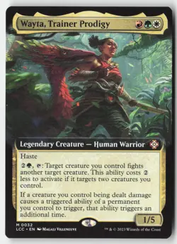 MTG - Wayta, Trainer Prodigy (Extended Art) M Commander: The Lost Caverns of Ixa - Image 1