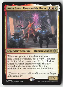 MTG - Anim Pakal, Thousandth Moon R The Lost Caverns of Ixalan 223 LP-NM - Image 1