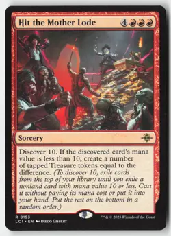 MTG - Hit the Mother Lode R The Lost Caverns of Ixalan 153 LP-NM - Image 1