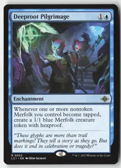 MTG - Deeproot Pilgrimage R The Lost Caverns of Ixalan 52 LP-NM - Image 1