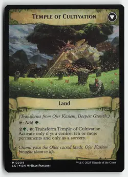 MTG - Ojer Kaslem, Deepest Growth M FOIL The Lost Caverns of Ixalan 204 LP-NM - Image 2