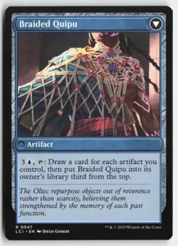 MTG - Braided Net R The Lost Caverns of Ixalan 47 LP-NM - Image 2