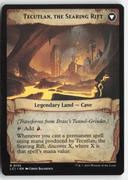 MTG - Brass's Tunnel-Grinder R The Lost Caverns of Ixalan 135 LP-NM - Image 2