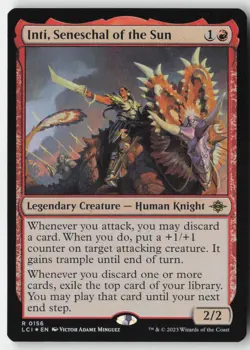 MTG - Inti, Seneschal of the Sun FOIL R The Lost Caverns of Ixalan 156 LP-NM - Image 1