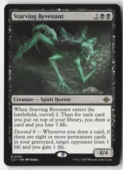MTG - Starving Revenant R The Lost Caverns of Ixalan 123 LP-NM - Image 1