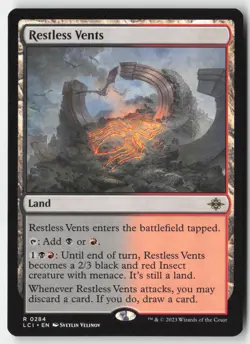 MTG - Restless Vents R The Lost Caverns of Ixalan 284 LP-NM - Image 1