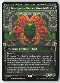 MTG - Ojer Kaslem, Deepest Growth (Showcase) M The Lost Caverns of Ixalan 318 LP - Image 1