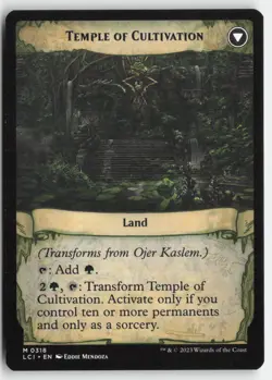 MTG - Ojer Kaslem, Deepest Growth (Showcase) M The Lost Caverns of Ixalan 318 LP - Image 2