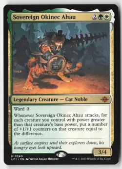 MTG - Sovereign Okinec Ahau M The Lost Caverns of Ixalan 240 LP-NM - Image 1