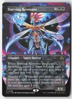 MTG - Starving Revenant (Borderless) R The Lost Caverns of Ixalan 338 LP-NM - Image 1