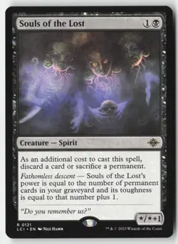 MTG - Souls of the Lost R The Lost Caverns of Ixalan 121 LP-NM - Image 1