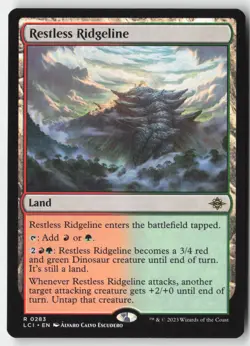 MTG - Restless Ridgeline R The Lost Caverns of Ixalan 283 LP-NM - Image 1