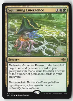 MTG - Squirming Emergence R The Lost Caverns of Ixalan 241 LP-NM - Image 1