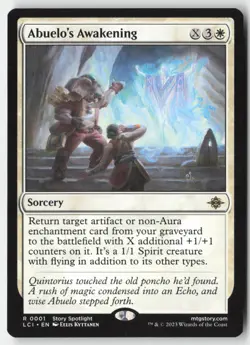 MTG - Abuelo's Awakening R The Lost Caverns of Ixalan 1 LP-NM - Image 1