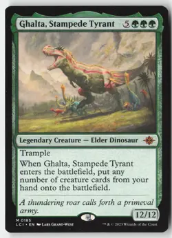 MTG - Ghalta, Stampede Tyrant M The Lost Caverns of Ixalan 185 - Image 1