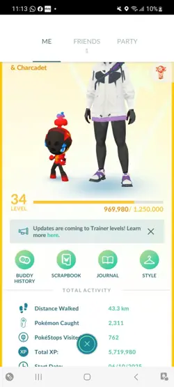Pokemon Go (Stage 34) Shiny Charcadet ( 15 Shinys ) - Image 1