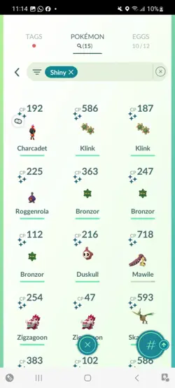 Pokemon Go (Stage 34) Shiny Charcadet ( 15 Shinys ) - Image 3