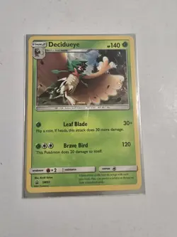 Pokemon Decidueye SM55 Black Star Promo Sun & Moon NM - Image 1