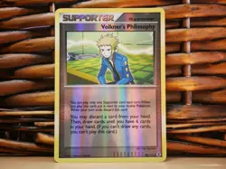 Pokemon VOLKNER'S PHILOSOPHY 98/111 REV HOLO | MP Played | Rising Rivals | 2009 - Image 1