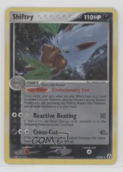 Shiftry Holo Pokemon EX Legend Maker #12 2006 - Image 1